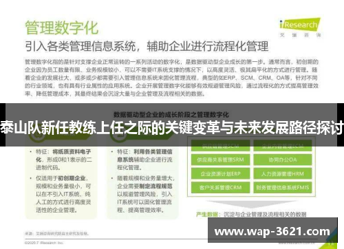 泰山队新任教练上任之际的关键变革与未来发展路径探讨